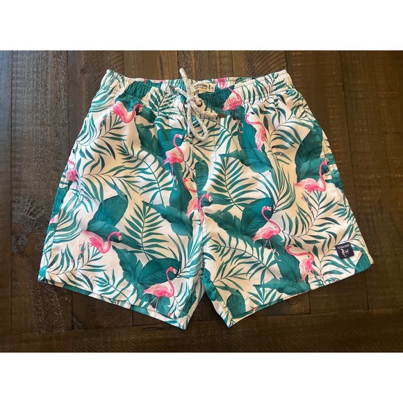 Endless Summer Bathing Suit, Flamingo Print, Size M - Picture 1 of 8